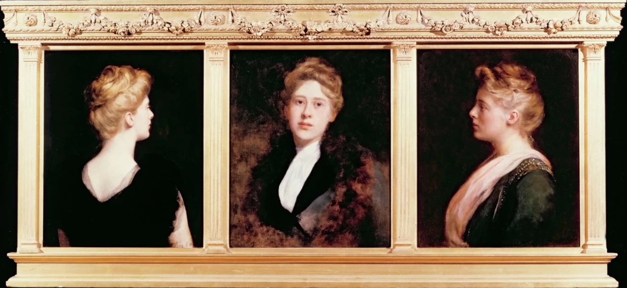 John Collier - 114, Triplo ritratto di una donna